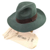 Panama Style Sun Hat - Green (57cm)