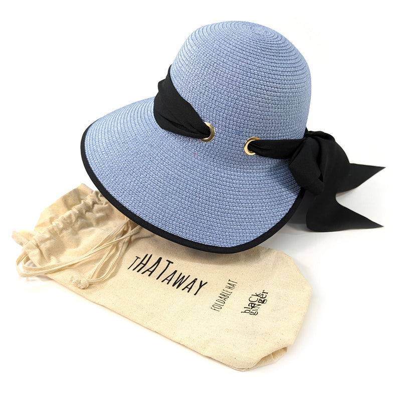 Denim Blue Open Back Hat