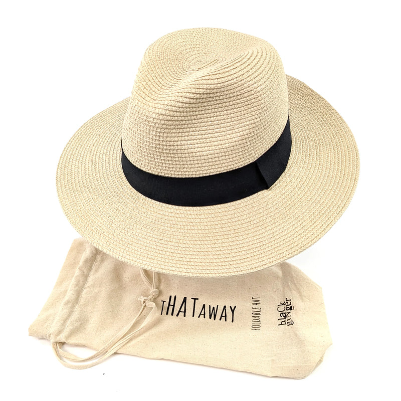 Mens Panama Style Sun Hat