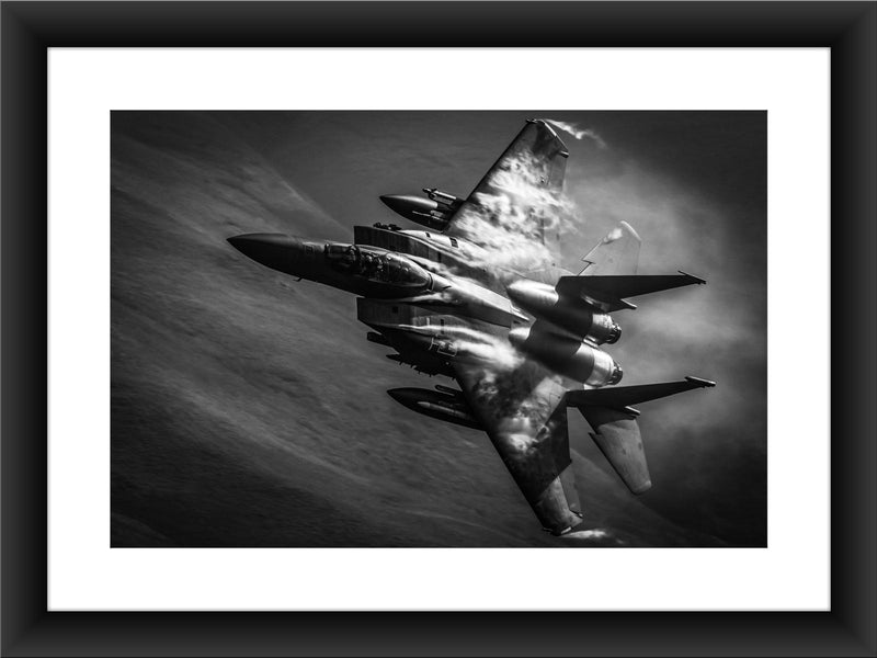 Mounted USAF F-15E Print | GORGEOUS GEORGE