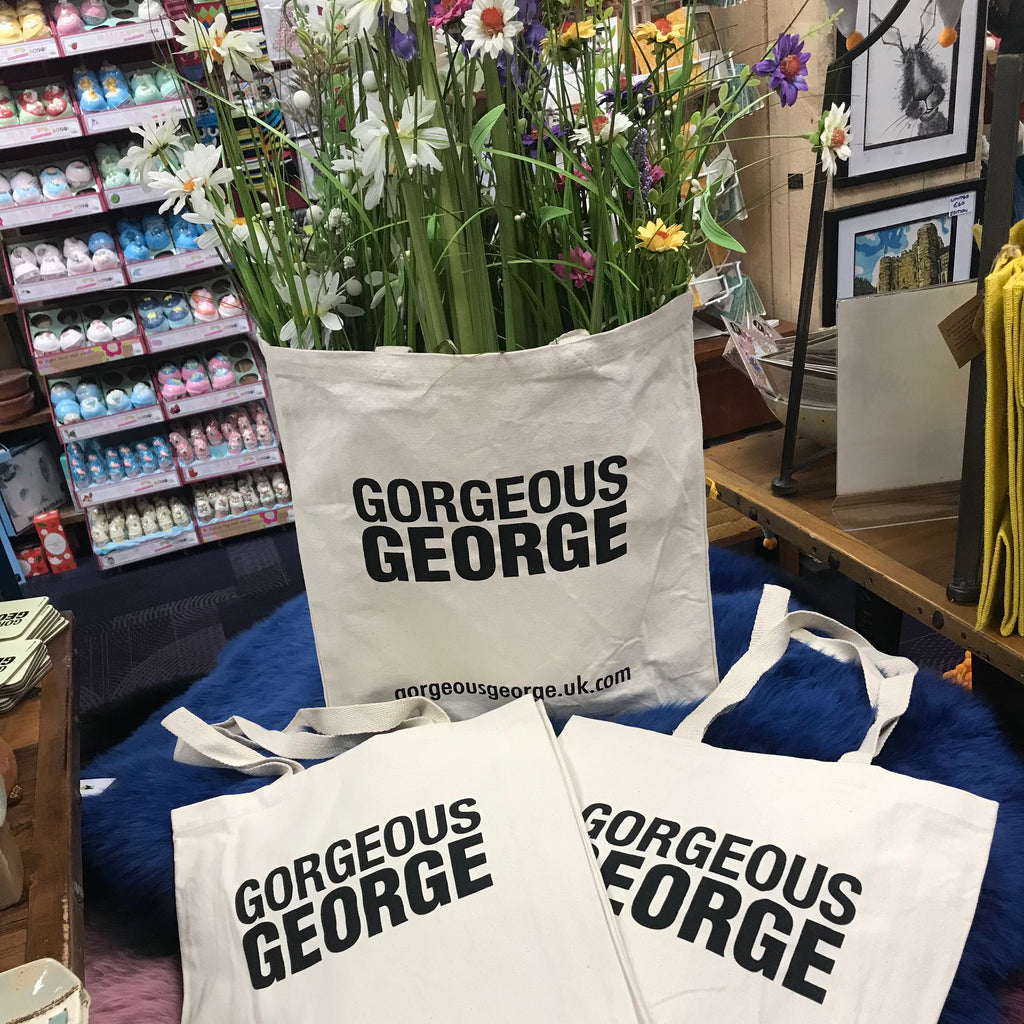 Gorgeous George Canvas Shoulder Bag