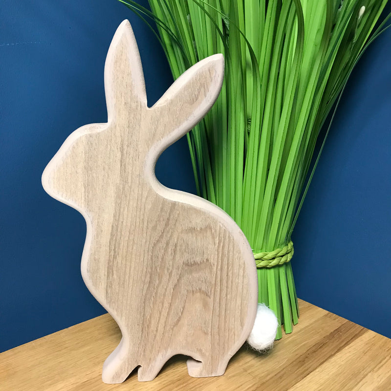 Wooden Bunny Decoration | GORGEOUS GEORGE