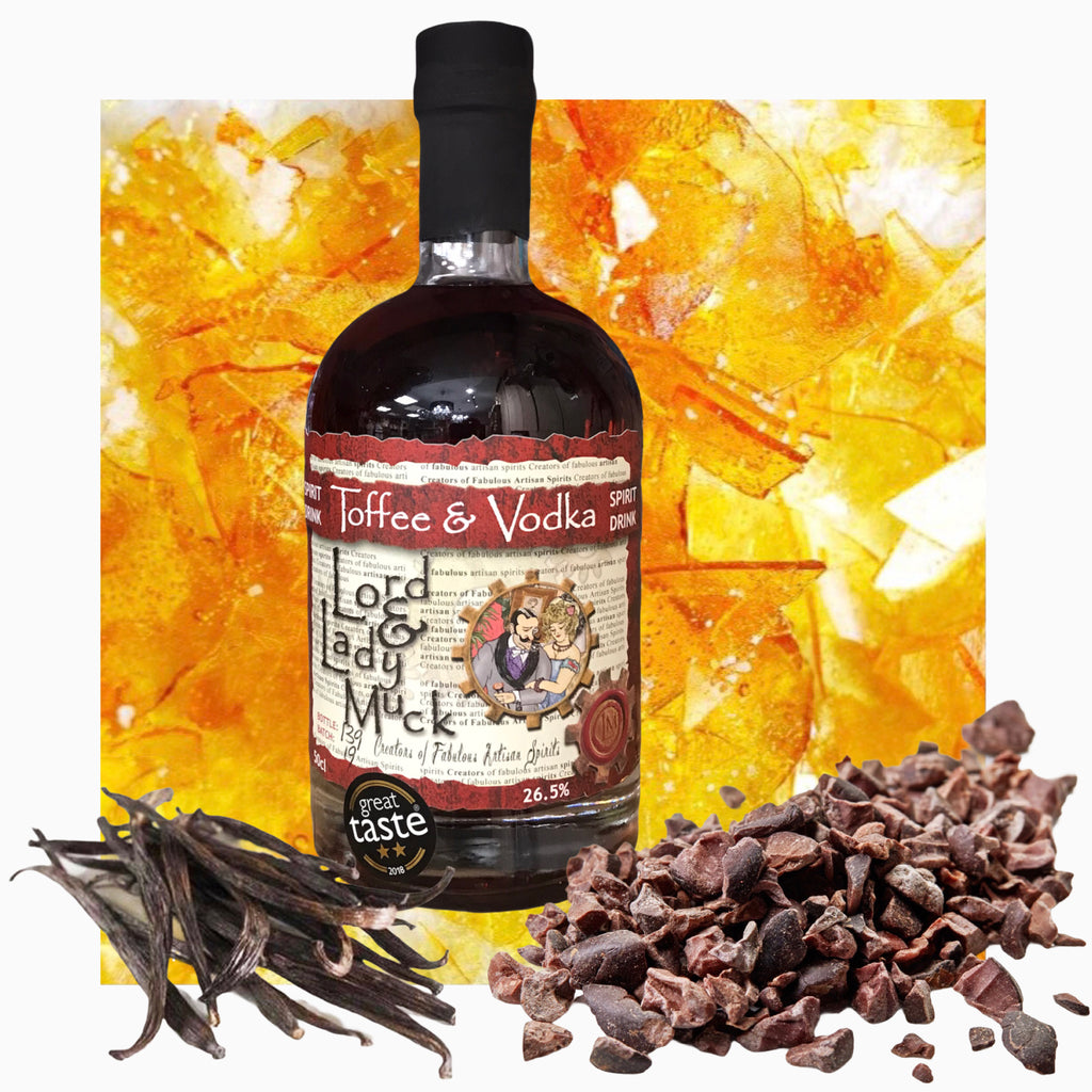 Lord & Lady Muck Toffee Vodka 50cl | GORGEOUS GEORGE