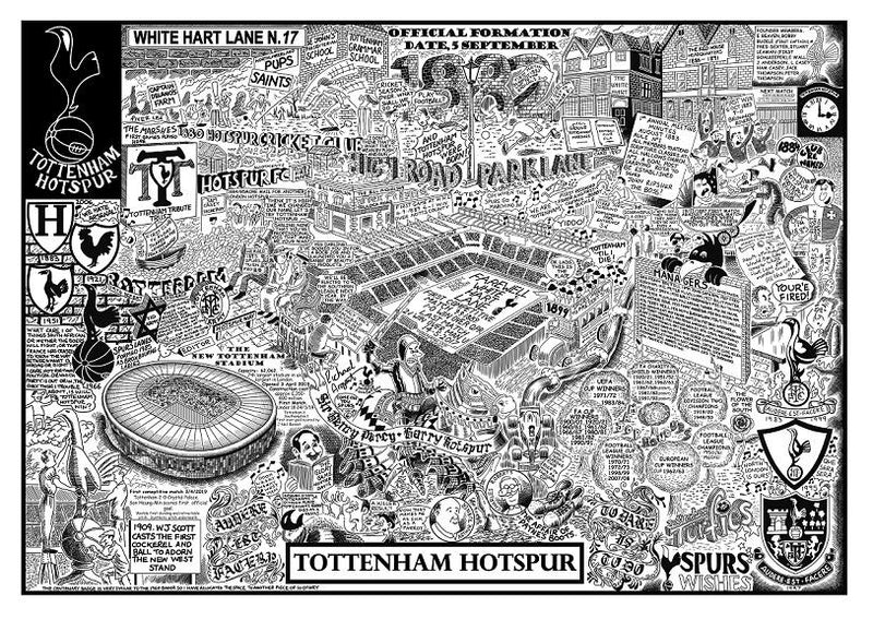 Tottenham Football History | GORGEOUS GEORGE