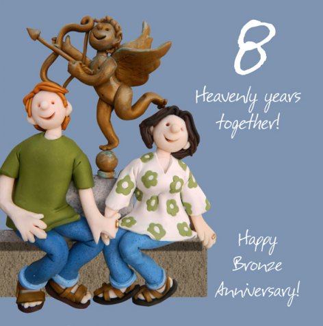 8 Heavenly Years Together, Bronze Anniversary! | GORGEOUS GEORGE