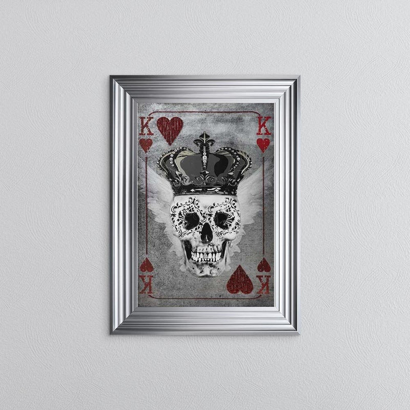 King of Hearts Framed Artwork